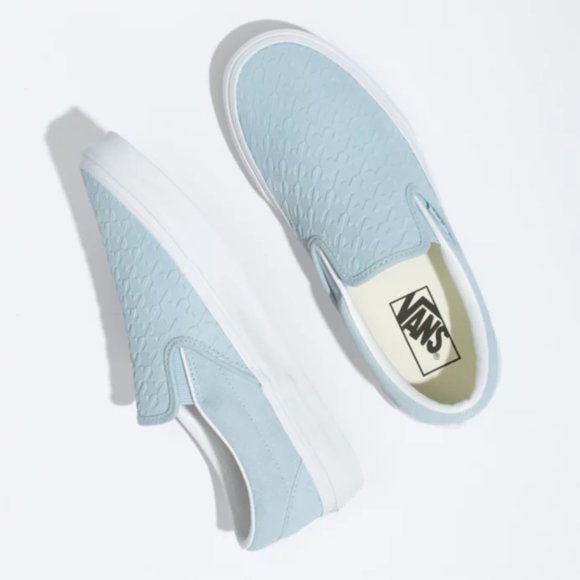 [New] VANS CLASSIC SLIP-ON WINTER SKY/TRUE WHITE - Picture 3 of 5